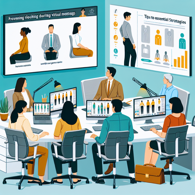 Preventing Slouching During Virtual Meetings: Essential Strategies