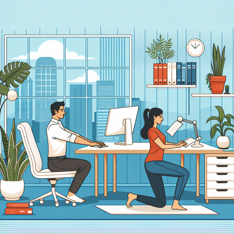 Stress Reduction Techniques for Desk Jobs