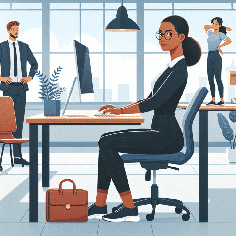 Effective hacks to maintain posture at work
