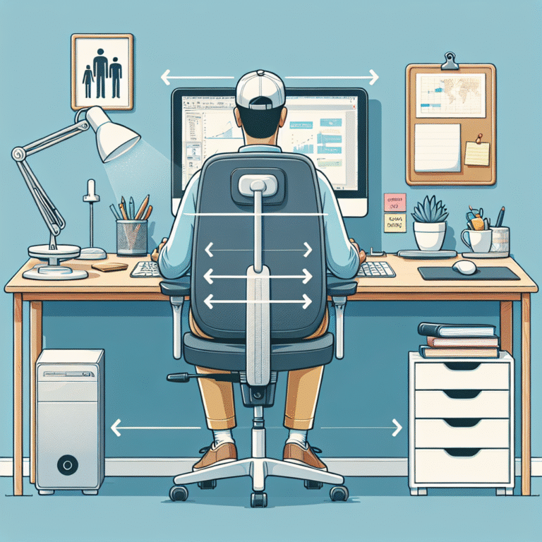 Setting Up Your Home Office Desk for Optimal Posture