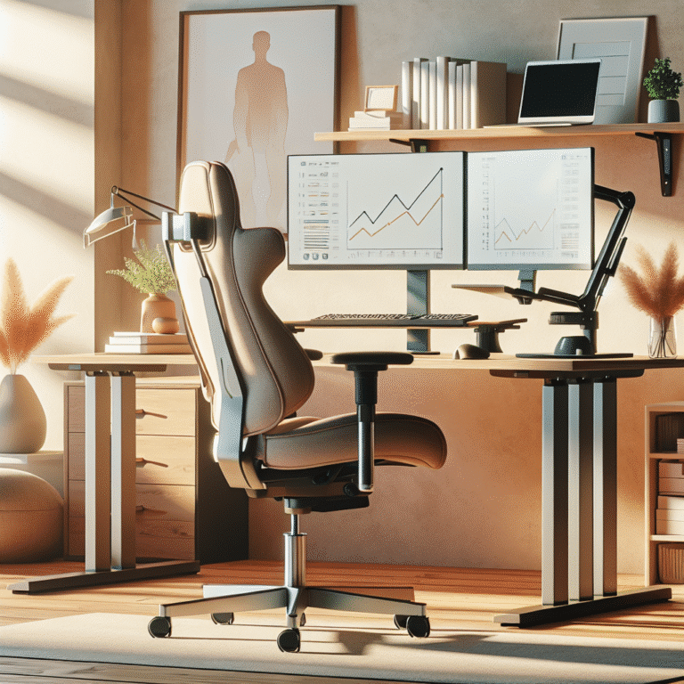 DIY ergonomic desk setup ideas