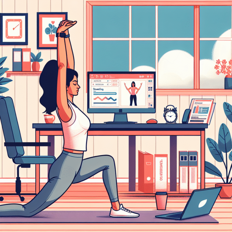 Effective Stretching Routines to Combat Remote Work Strain