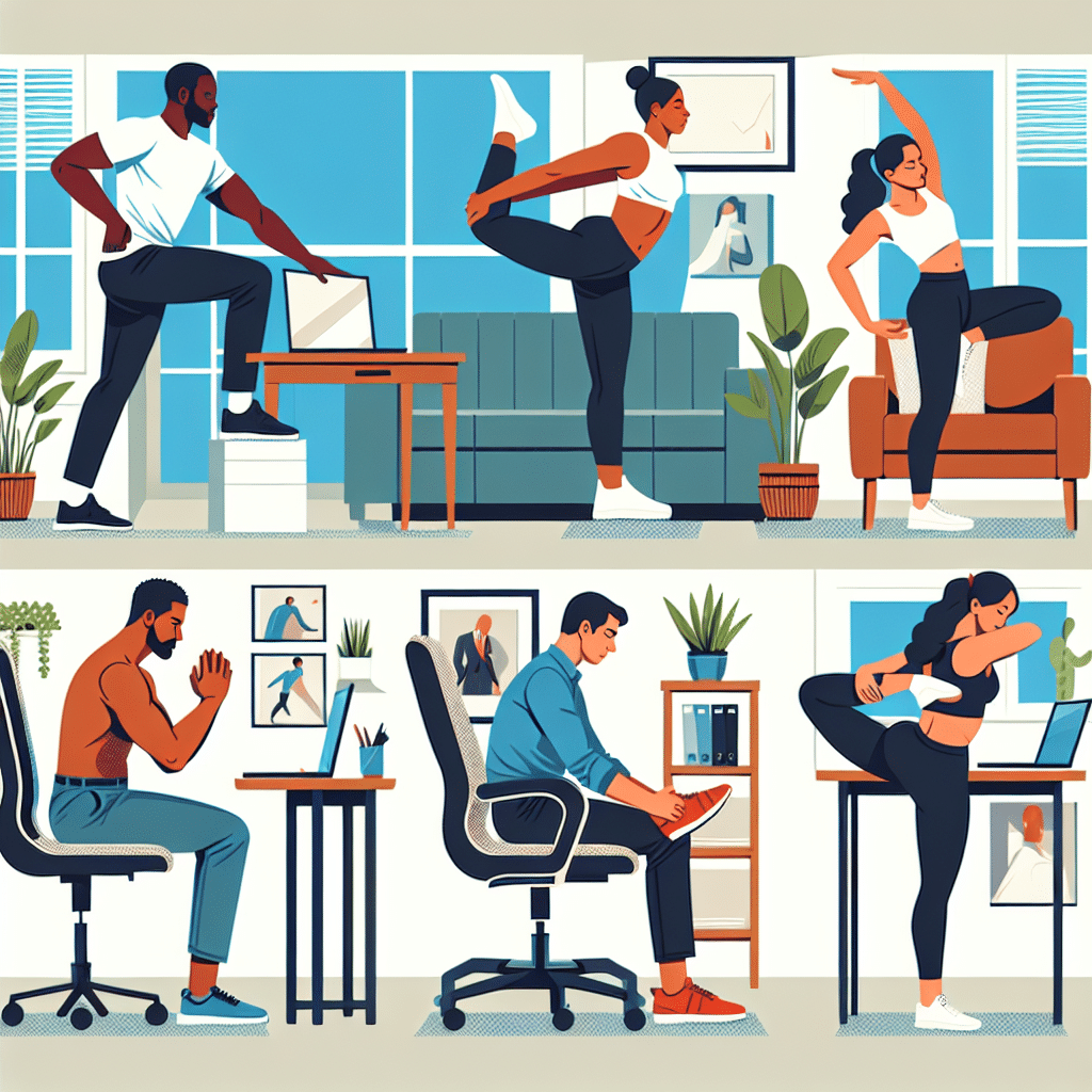 Stretching Routines for Home Office Employees