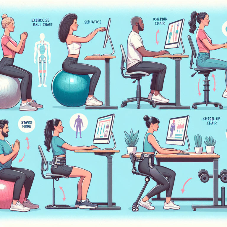 Innovative posture-friendly seating hacks for long hours