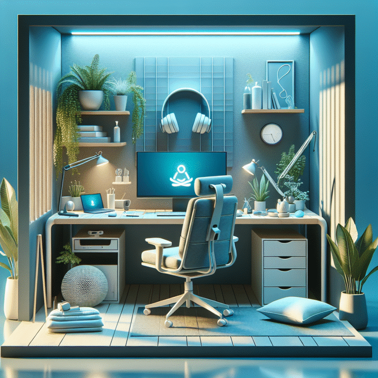 Creating a Wellness-Focused Remote Workspace