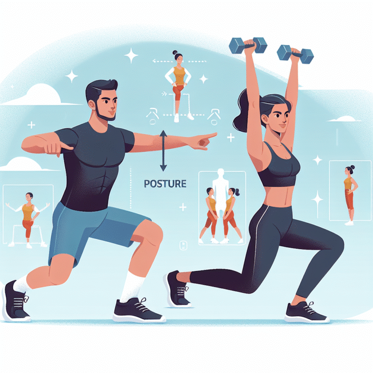 Combining Posture Exercises with Fitness