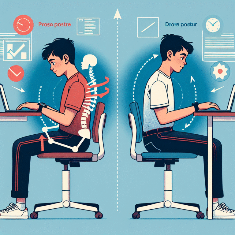 Posture Tips for Students and Remote Learners to Stay Focused