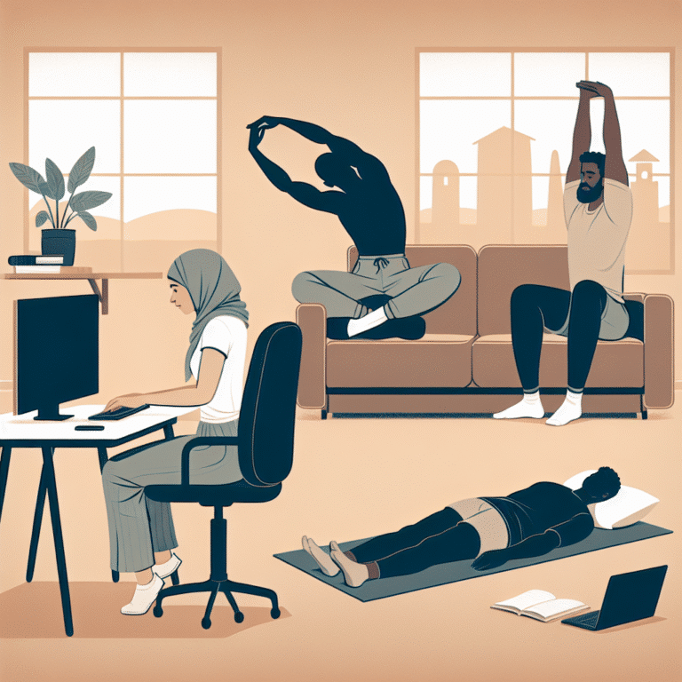 best stretching routines for remote workers