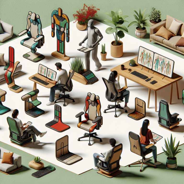 sustainable smart posture devices for remote workers