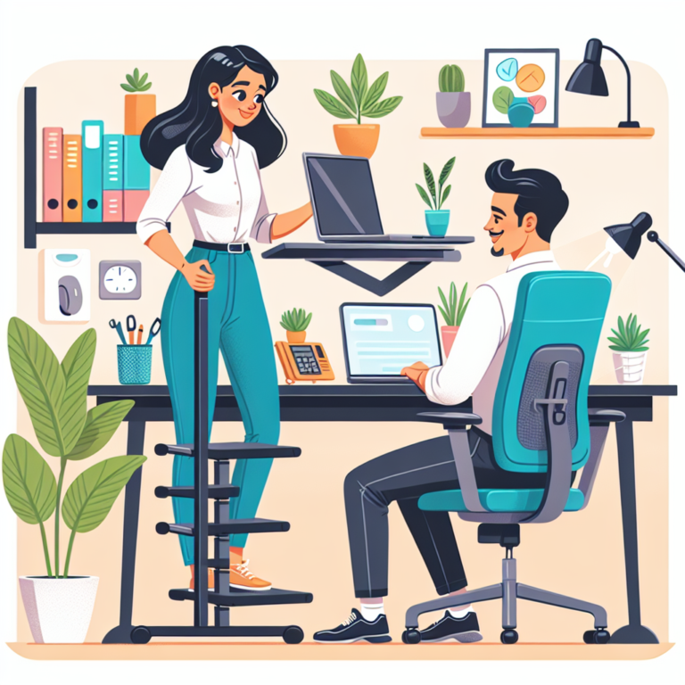 Tips for Maximizing the Benefits of Standing Desks and Ergonomic Chairs