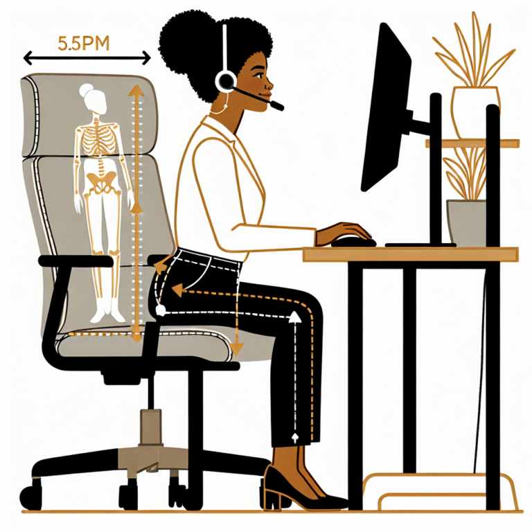 Strategies for Preventing Slouching During Online Meetings