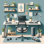 creating a wellness-focused remote workspace.