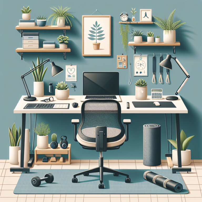 creating a wellness-focused remote workspace.